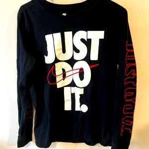 NIKE Athletic Cut Long Sleeve Shirt (like this post for a discount)